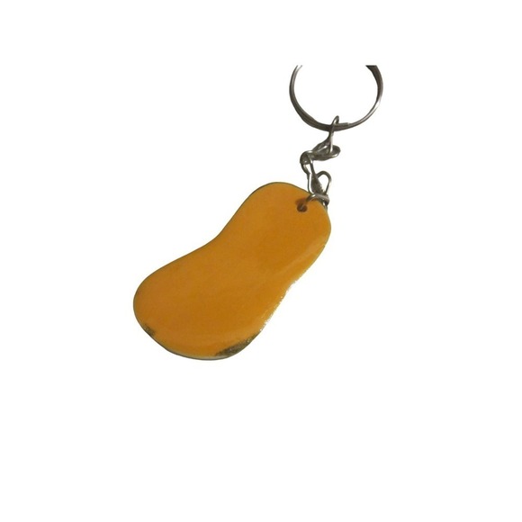 Brazil Flag Country Shape Flip Flop Beaded Souvenir Keychains - Picture 5 of 11